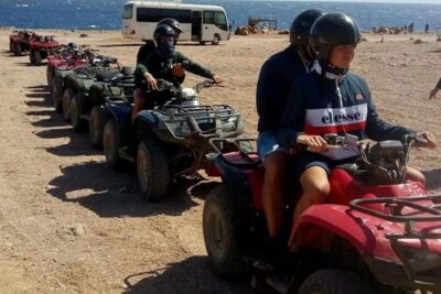 Sharm El-Sheikh: Parasailing, Camel Ride, Dive & Quad Bike - Desert kickoff: quad bike safari and camel ride