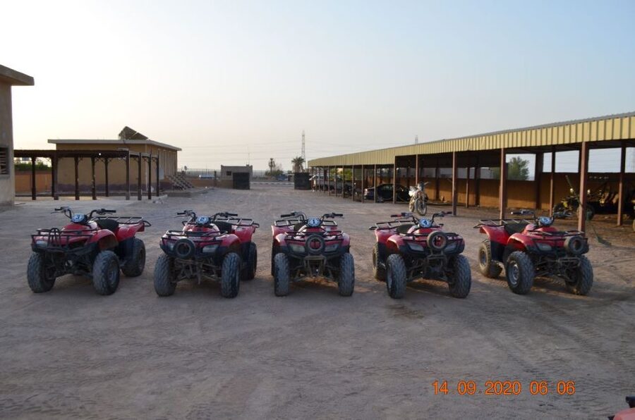Sharm El-Sheikh: Ultimate ATV Quad, Stargazing & BBQ Dinner - Hotel pickup and the quick safety-and-scarf moment