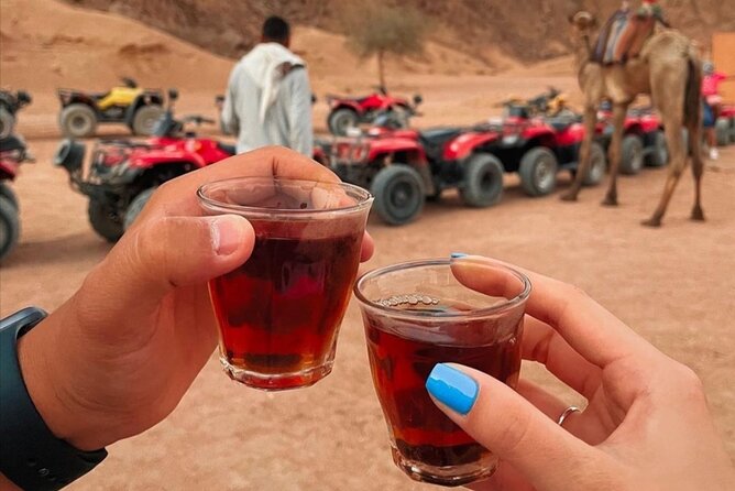 Sharm: Quad Bike or Car Buggy, Camel ride & optional VIP Bedouin Dinner & Show - Pickup, Timing, and the 5–6 Hour Flow