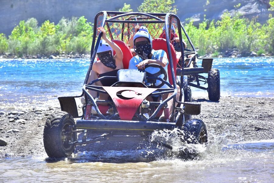 Side/Antalya: Jeep, Buggy, Rafting & Zipline Tour with lunch - Safety briefing and gear: what you actually get before the first rapid