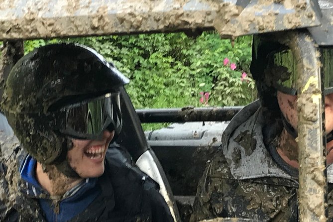 Side by Side ATV Fall Tour - The Ride Itself: Mud, Water Splashes, and Fall Colors