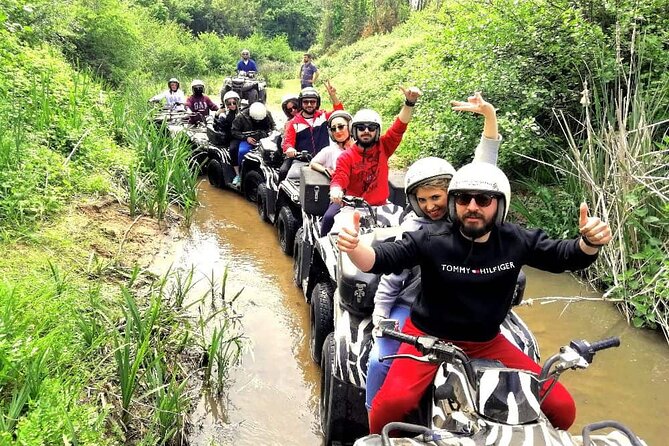 Side Combo Tour 3 in 1 Adventure Rafting Quad Zipline Exprience - ATV or buggy safari at Köprülü Canyon: the muddy one-hour ride