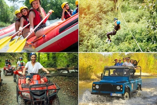 Side / Manavgat : Combo Rafting , Buggy & Jeep & Zipline(4 in 1) - Off-road safari time: buggy or jeep through mountain trails