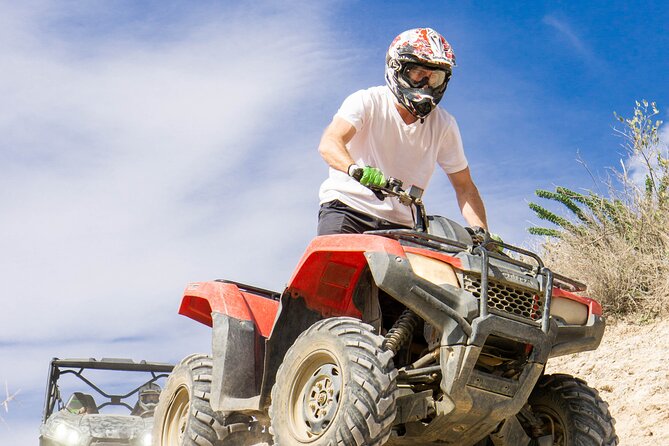 Sidewinder ATV Training Session - Guided ATV Training - Entering the Sidewinder course: learn by doing, not guessing