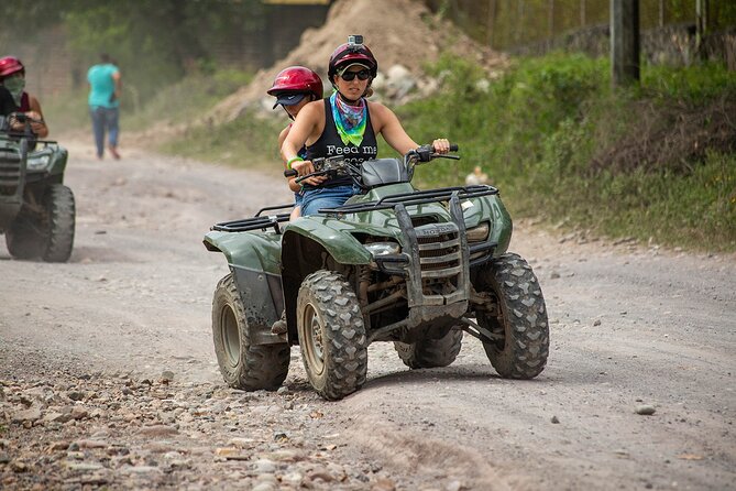 Sierra Madre Horseback Riding and ATV Tour - ATV riding through villages: fun miles with a reality check