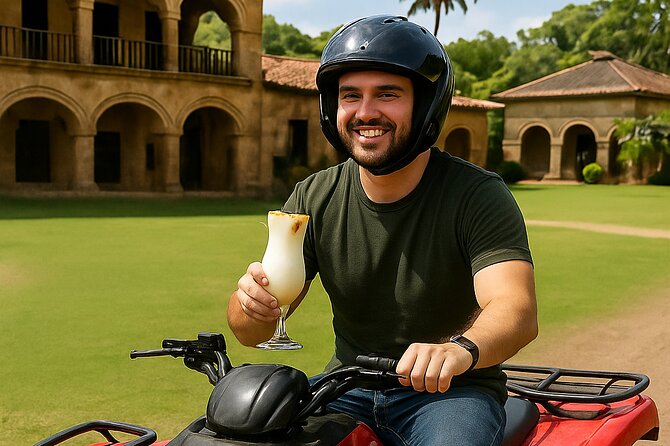 Single ATV Experience: Free Piña Colada + Hacienda Transfer - Mi Casa: The Sugarcane Estate Stop That Breaks Up the Ride