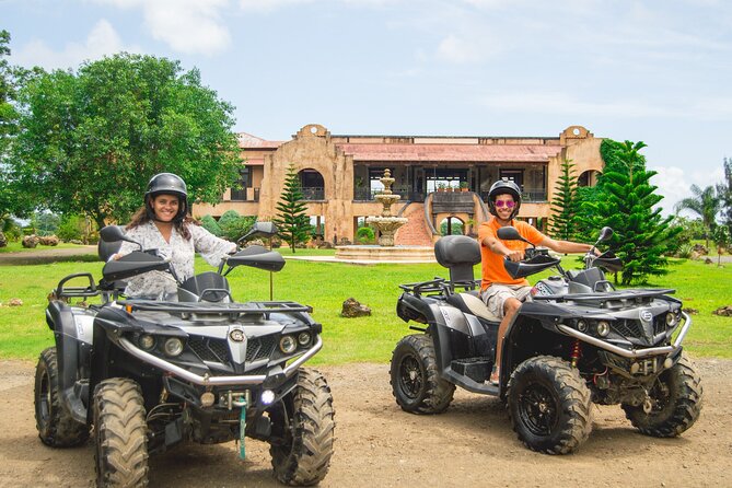 Single ATV Experience: Free Piña Colada + Hacienda Transfer - How Challenging Is It? Beginners Can Do It, but Pace Varies