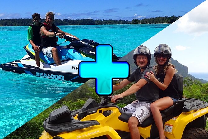 Small Magic Combo 3h30 of Quad + 1H00 of Jetski - Jet ski hour on the lagoon: short, fast, and gear-supported