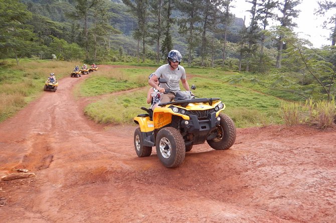 Small Quad Tour 2h30 Quad excursion in Moorea (single or two-seater) - How the quad ride works: single vs two-seaters, plus the road mix
