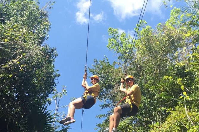 Snorkel, ATV, Zipline and Cenote Adventure from Cancun - The Cenote Swim (and Possible Cliff Jump): What to Expect Under Limestone