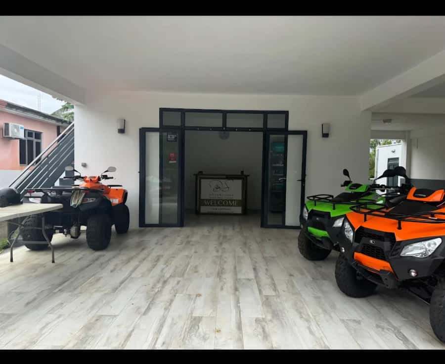 South Mauritius : Buggy Tour - What You Get Between Stops: Pool Time and a Shower Back at the Office