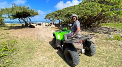 South of Mauritius: Quad Bike Tour - Meeting Point at Save Mart (Trois Boutiques) and Getting Ready Fast