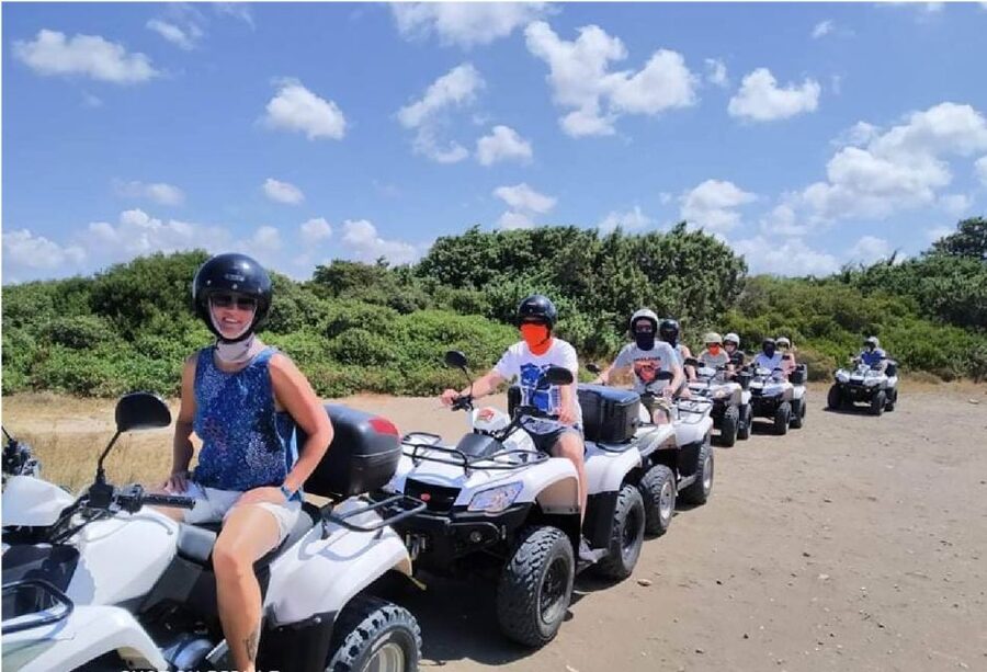 South Rhodes: ATV Quad Guided Tour 2 or 1 person on 1 Quad - Lachania: The First Off-Road Adventure and Sightseeing Stops