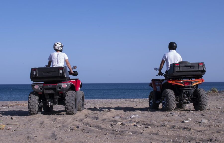 South Rhodes: ATV Quad Guided Tour 2 or 1 person on 1 Quad - Agios Georgios Beach: Swimming, Photo Stops, and the Dust Reality Check