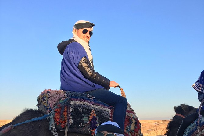 Sunset Camel Ride Quad Tour In Agafay Desert With Dinner - Marrakech to Agafay: the 5:30 pm start and why timing matters