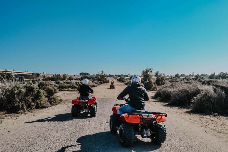 Swakopmund: Desert Dunes Quad Biking with Optional Sandboard - Quad Biking the Namib Desert From the Swakopmund River Mouth