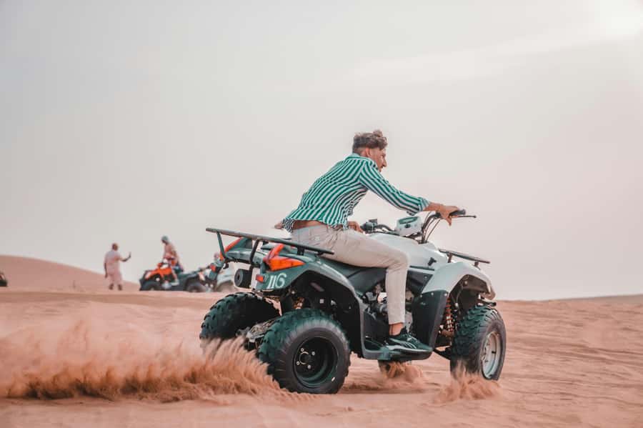 Tangier: Quad Bike Adventure with Hotel Transfers - At the Base: Gear-Up and Getting Your Quad Fit