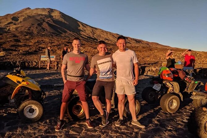 Teide Sunset Quad trip - Safety and Gear: Helmet Included, Training Provided