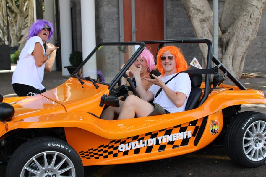 Tenerife Buggy Tour with Route Options Coast Mountain Sunset - Coast tour: Golden Mile highlights and the Playa la Caleta swim