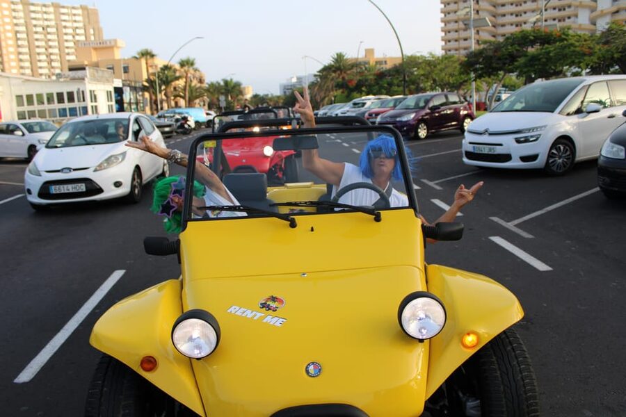 Tenerife Buggy Tour with Route Options Coast Mountain Sunset - The buggies: manual transmission, engine power, and who can drive