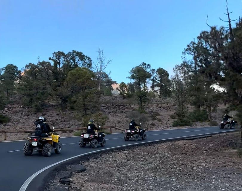 Tenerife: Guided Group Quad Tour on Mount Teide - Viewpoints inside Teide National Park: photos of Teide and the Atlantic