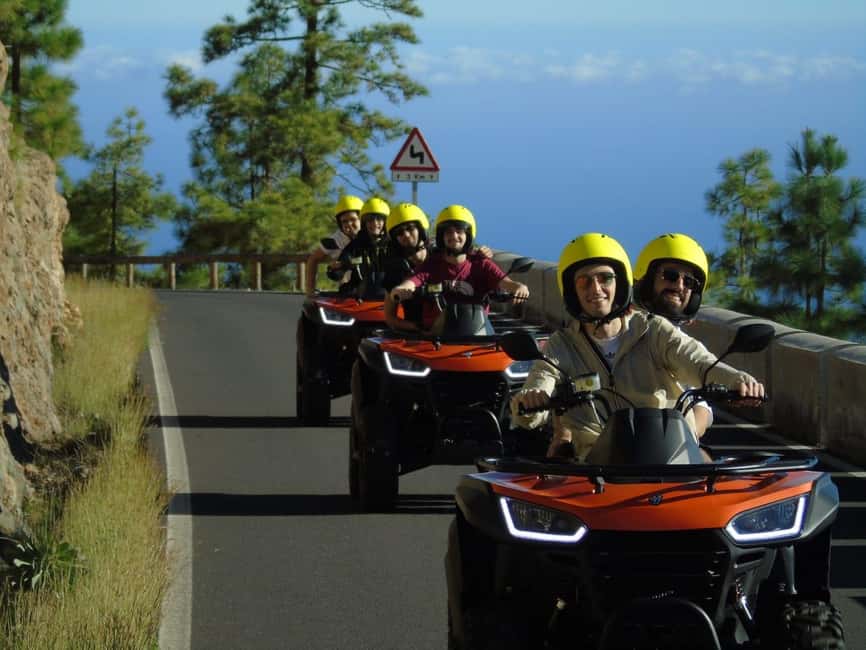 Tenerife: Guided Quad Bike Tour to Teide National Park - Vilaflor, Granadilla de Abona, and the 50 km ride toward Teide