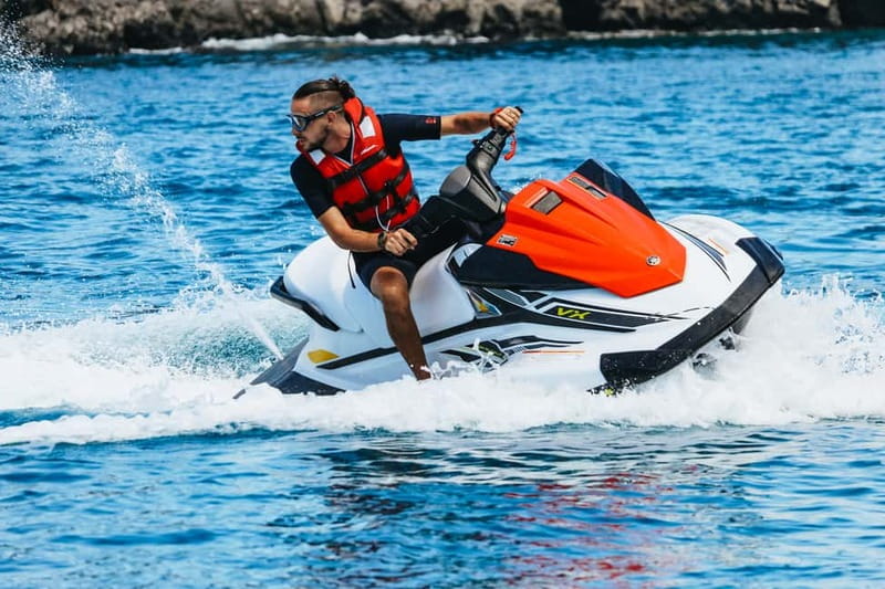 Tenerife: Jet Ski Tour with Optional Quad Trip - Swimming and Snorkeling: What the 2-Hour Option Adds