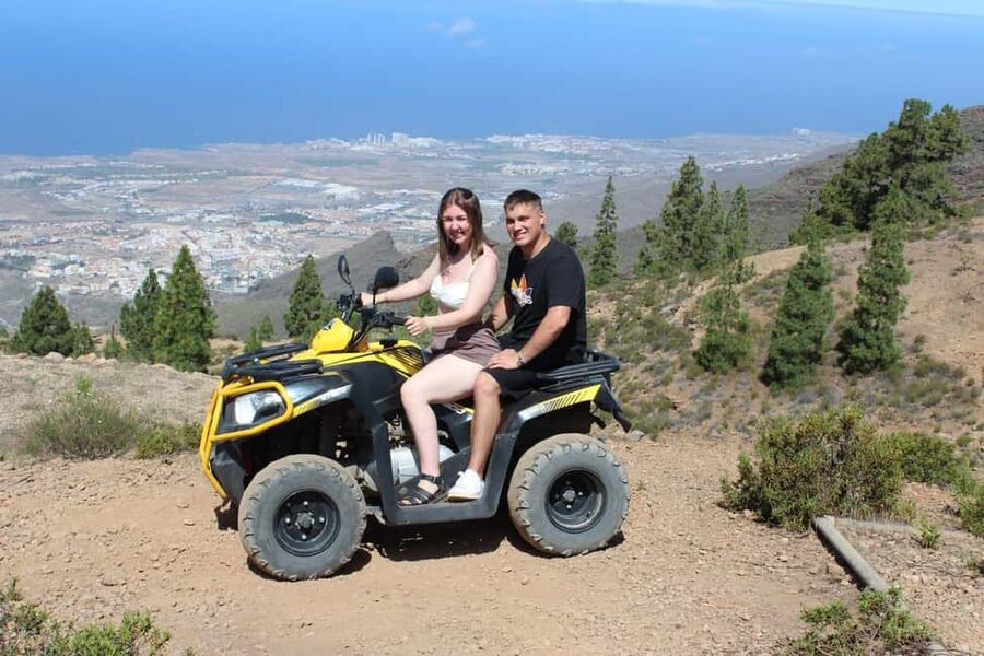Tenerife: QUAD excursion TEIDE volcano - Vilaflor and Pino Gordo: a real break from the throttle