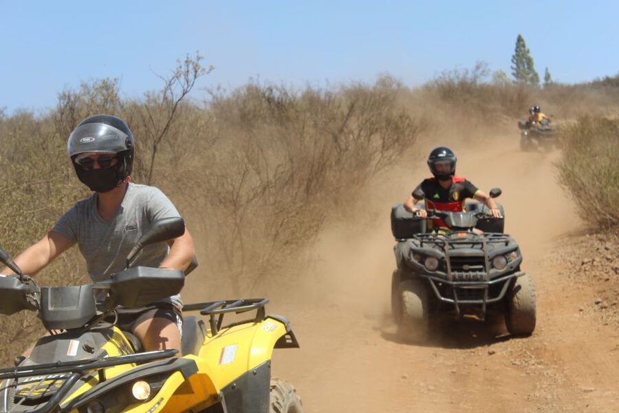 Tenerife: Teide National Park Quad Bike Tour - Getting to Pinturas Melián y Diego and the Arona safety briefing