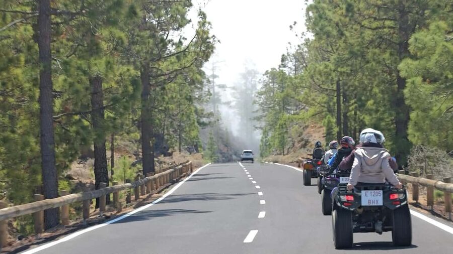 Tenerife: Teide Quad Trip (day/sunset) with jet ski option - Snacks and drinks: simple, but timed well