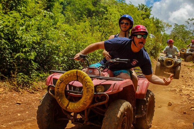 The Best Adrenaline Park! ATV´s Ziplines & Cenote swim experience from Cancun - Pickup, timing, and the van reality around Cancun