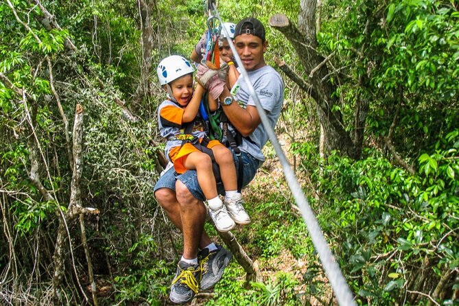 The Best Adrenaline Park! ATV´s Ziplines & Cenote swim experience from Cancun - Cenote swim: limestone cool-down, freezing water, and limited time