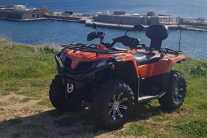 THE ORIGINAL Rent an ATV/QUAD 450cc and explore mykonos on wheels - Pickup at port, airport, or your hotel (so you keep your day)