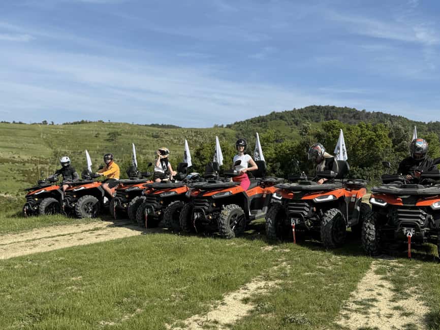 Tirane,Durres-Cape Of Rodon: ATV Quad Bike Tour with Helmet - The historic bunker stop: communist-era relics with a view