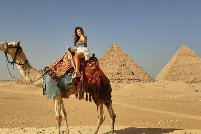 Top Private All Inc-Pyramids,Camel,Quad Bike,Inside Pyramid&Lunch - First big moment: Great Pyramid of Khufu and the Sphinx area viewpoints
