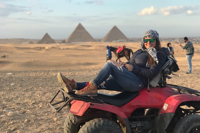 Top Private All Inc-Pyramids,Camel,Quad Bike,Inside Pyramid&Lunch - Valley Temple of Khafre: the calmer, more architectural moment