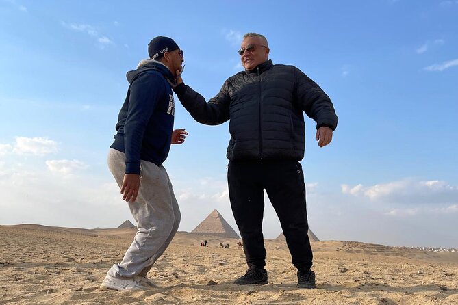 Top rated ATV quad bike at the Desert of Giza Pyramids - On the Quad Bike: Instruction First, Then the Real Fun