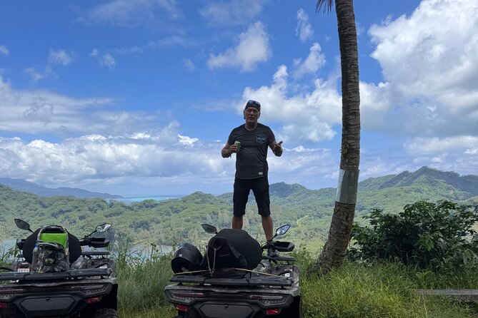 Trip to the heart of Tahaa Safari Mountains in Quad / ATV - Price and what you get for $358.97 per group