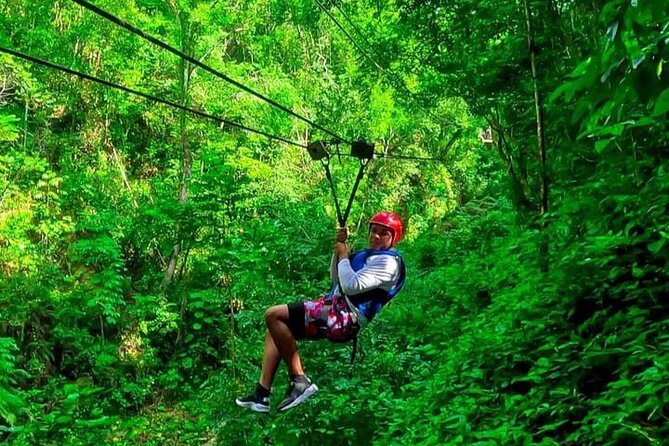 Triple Adventure Zipline Waterfalls & Buggy - The 8 Zip Lines: Flying, Waiting, and Getting Past First-Time Nerves