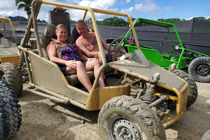 Triple Adventure Zipline Waterfalls & Buggy - Buggy Through Mud and River Crossings: The Most Physical Driving You’ll Do This Year
