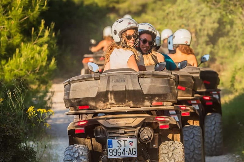 Trogir: Čiovo Quad Safari – Wild Nature & Panoramic Views! - Getting to Slatine: Ferry Option and a 50-Meter Walk