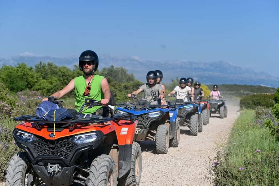 Trogir, Žedno: Čiovo Island 100% Off-Road Quad ATV Tour - Key things that make this quad tour work so well