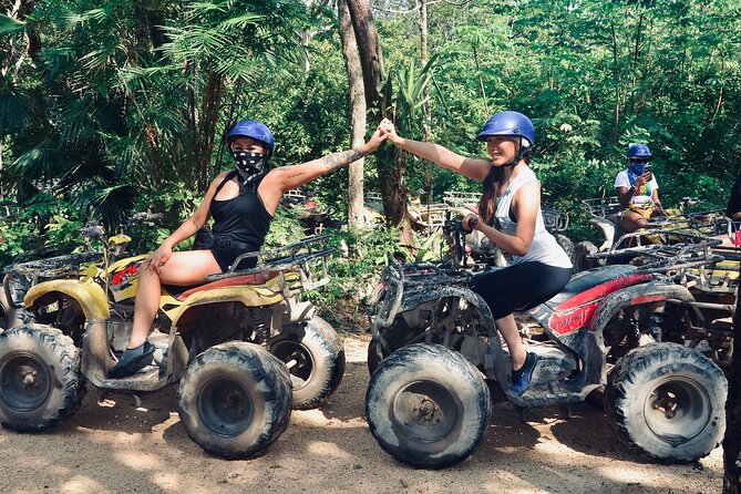 Tulum Half-Day Jungle Adventure ATV, Ziplines (4) & Mexican Snack - Mayan ritual and the homemade Mexican lunch