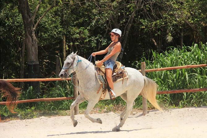 Tulum Jungle Horseback Ride + ATV + Ziplines + Cenote Combo Tour - Lunch breaks, hammocks, and tacos mayas that keep you going