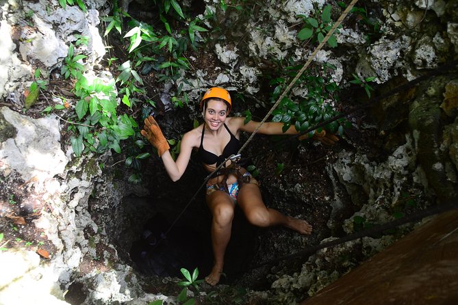 Tulum ruins + Mystic Adventure ATV and Cenotes Experience - Zip-lines and rappel: the 1 km ride and what the safety setup feels like