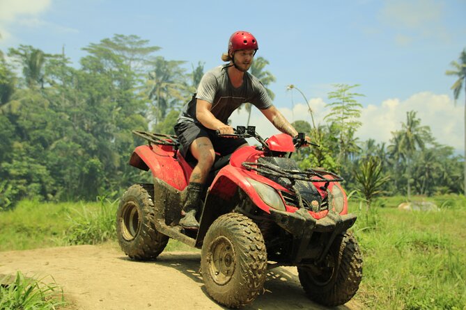Ubud ATV Quad Bike through river, Jungle, waterfall & rice fields - What you’re paying for with this $33 Ubud ATV ride