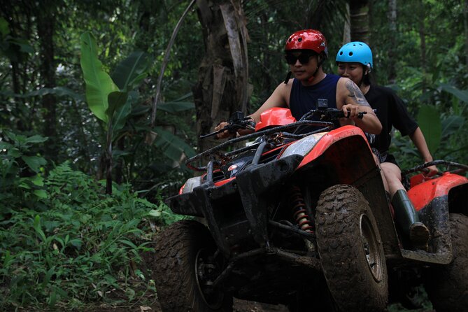 Ubud ATV Quad Bike with Ayung River Rafting Experience - ATV setup at Dadi Bali Adventures: what to expect before the engines roar