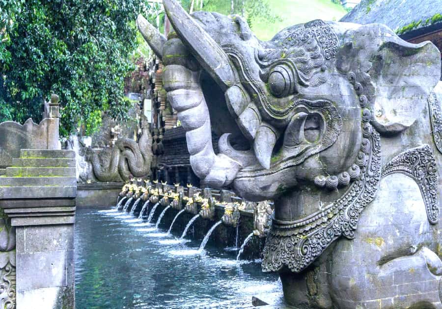 Ubud: ATV Quad Biking, Temple & Tibumana Waterfall Tour - Tirta Empul Temple: Holy Spring Water and Purification Rituals
