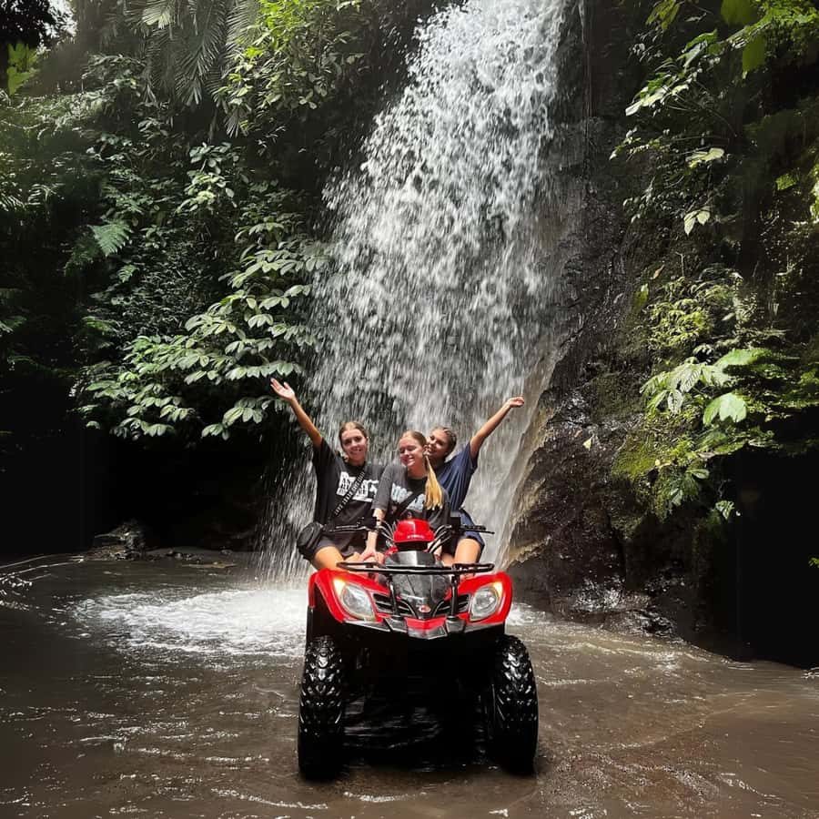 Ubud Bali: Kuber ATV Quad Bike with Long Tunnel & Waterfalls - Photos and the extra package: worth budgeting if you care