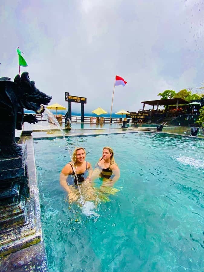 Ubud: Gorilla Face ATV & Batur Natural Hotspring with Lunch - Batur Natural Hot Spring: Volcano Warmth, Lake Views, and Swim Time